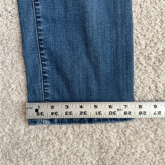 DKNY Blue SoHo Skinny Jeans Medium Wash Size 12 - Picture 5 of 5